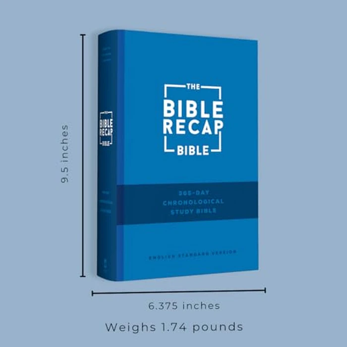 The Bible Recap 365-Day Chronological Study Bible: English Standard Version by BETHANY HOUSE - Image 2