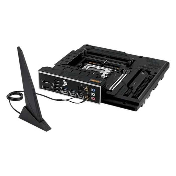 ASUS TUF Gaming B760M-BTF WiFi Intel B760 (LGA 1700) mATX Motherboard with DDR5, PCIe 5.0, 3X PCIe 4.0 M.2 Slots, 12+1 DrMOS, Wi-Fi 6, 2.5Gb LAN, DP, HDMI, USB 3.2 Gen 2x2 Type-C by Asus - Image 6