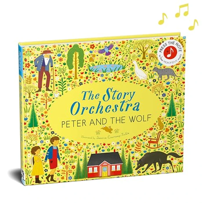 The Story Orchestra: Peter and the Wolf: Press the note to hear Prokofiev's music by Frances Lincoln - Used - Like New condition
