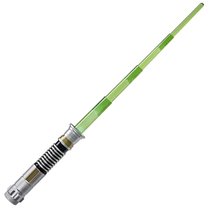 STAR WARS Luke Skywalker Electronic Lightsaber, Use with a Costume, Green Lightsaber Toys for Boys & Girls Ages 4+ by STAR WARS - Used - Very Good condition - US$22.71