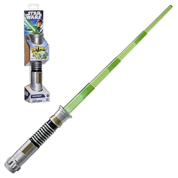STAR WARS Luke Skywalker Electronic Lightsaber, Use with a Costume, Green Lightsaber Toys for Boys & Girls Ages 4+ by STAR WARS - Image 3