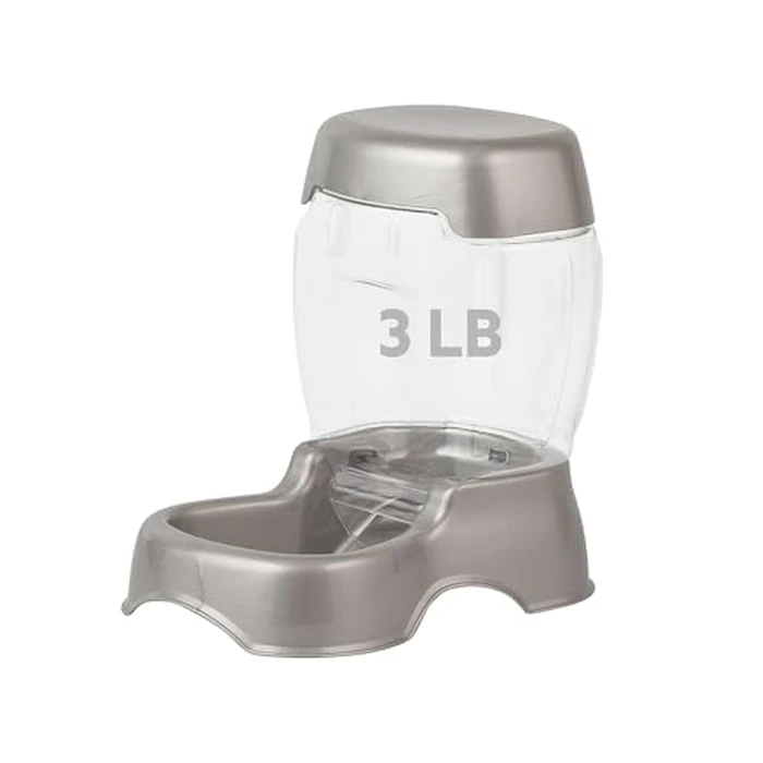 Petmate Pet Cafe Feeder Dog and Cat Feeder Pearlescent Colors 3 Sizes, Made in USA by Petmate - Used - Very Good condition - US$10.08