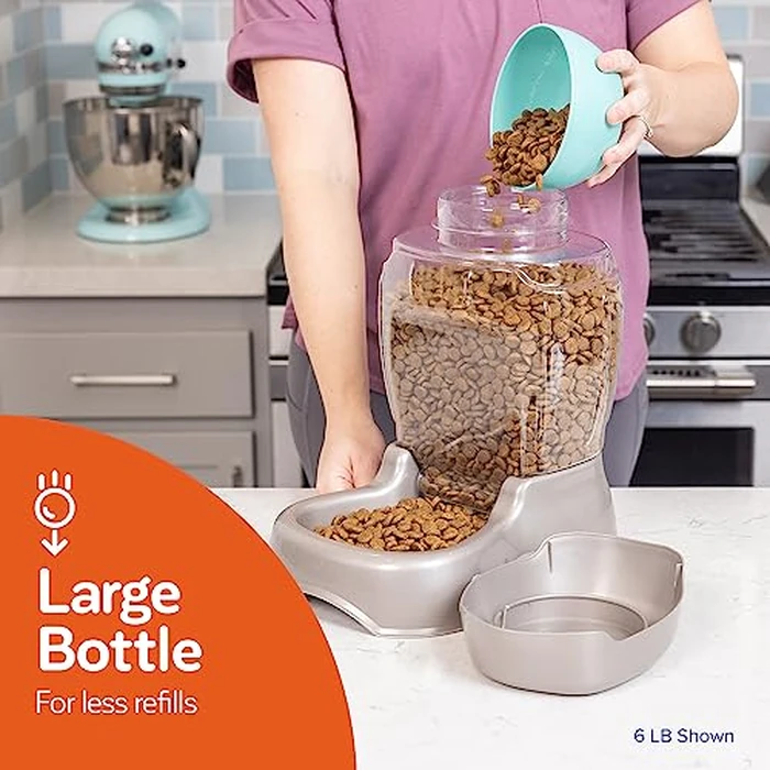 Petmate Pet Cafe Feeder Dog and Cat Feeder Pearlescent Colors 3 Sizes, Made in USA by Petmate - Image 6