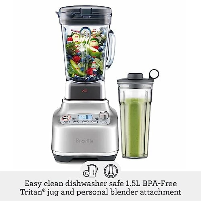 Breville the Super Q(TM) Blender, BBL920DBL, Damson Blue by Breville - Image 4