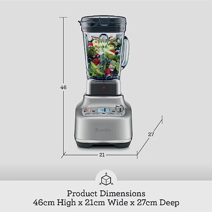 Breville the Super Q(TM) Blender, BBL920DBL, Damson Blue by Breville - Image 6