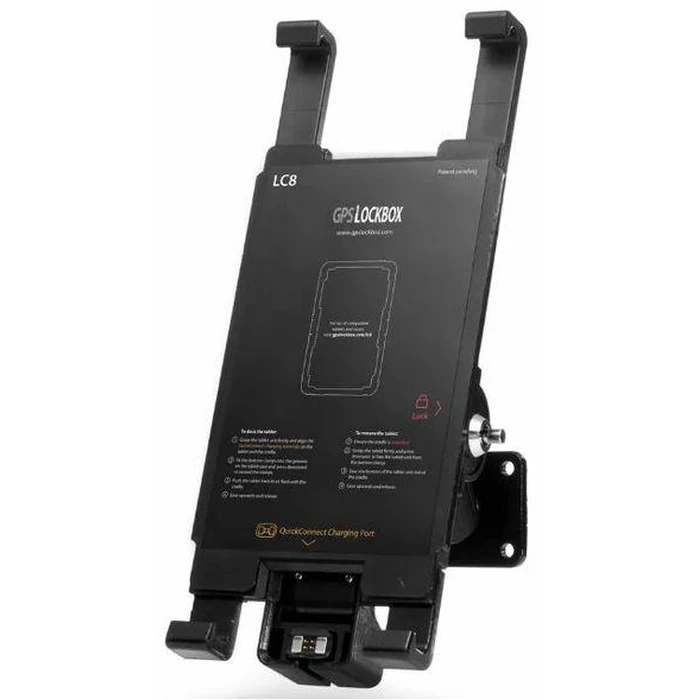 GPS LockBox Flex II Vehicle Mount & Cradle Kit for Samsung Galaxy Tab A WiFi 8″ (T380) - Black by GPS LockBox - Refurbished - Brand New condition