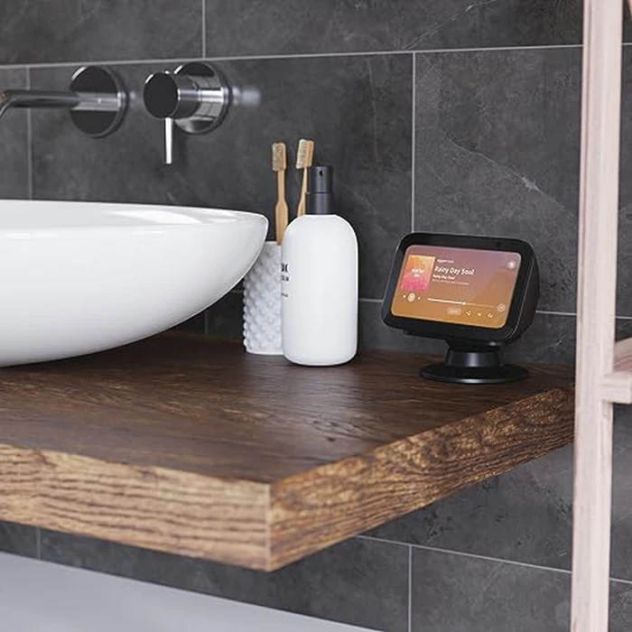 Made for Amazon Tilt + Swivel Stand for Echo Show 5 (3rd Generation), 2023 Release by ECHOGEAR - Image 5