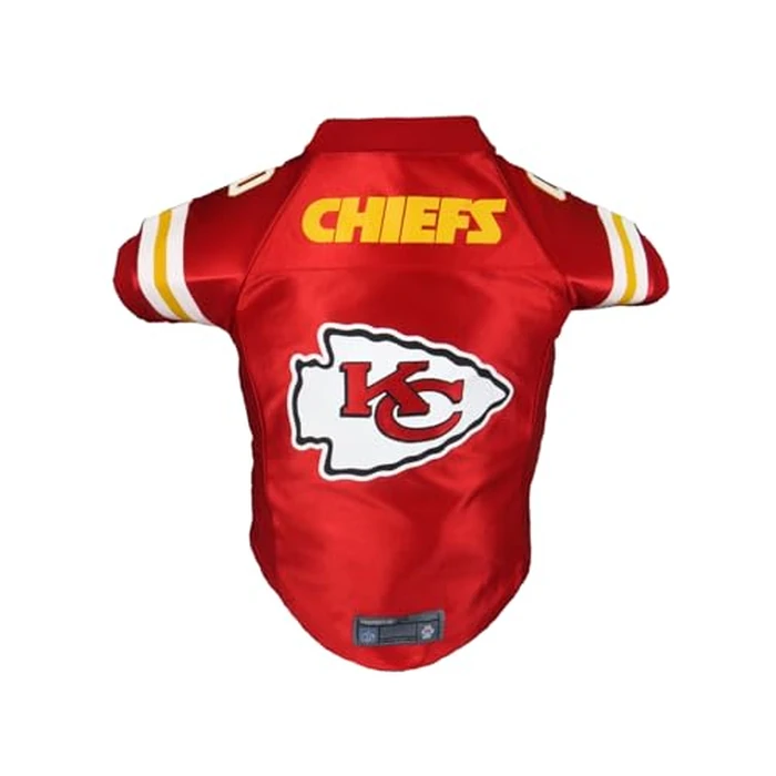 Little Earth 320135-CHIE-L: Kansas City Chiefs Pet Premium Jersey by Little Earth Productions - Used - Very Good condition - CA$13.35