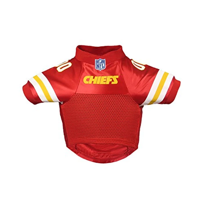 Little Earth 320135-CHIE-L: Kansas City Chiefs Pet Premium Jersey by Little Earth Productions - Image 3
