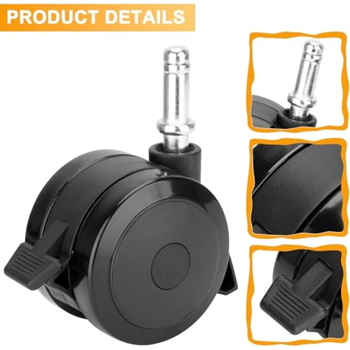 70360 Locking Caster with Insert for Weber Genesis 300 Grill Part Genesis S-310 S-320 E-310 E-320 S-330,for Weber Grill Spirit 310 Spirit E-210 E-310 Summit E-420 Summit E-450 Grill (2007-2011) by DcYourHome - Image 3