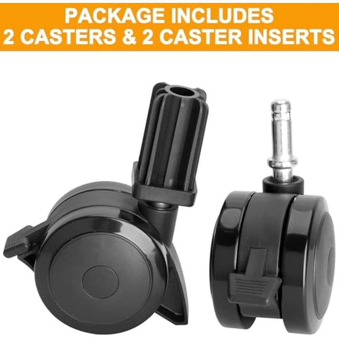 70360 Locking Caster with Insert for Weber Genesis 300 Grill Part Genesis S-310 S-320 E-310 E-320 S-330,for Weber Grill Spirit 310 Spirit E-210 E-310 Summit E-420 Summit E-450 Grill (2007-2011) by DcYourHome - Image 7