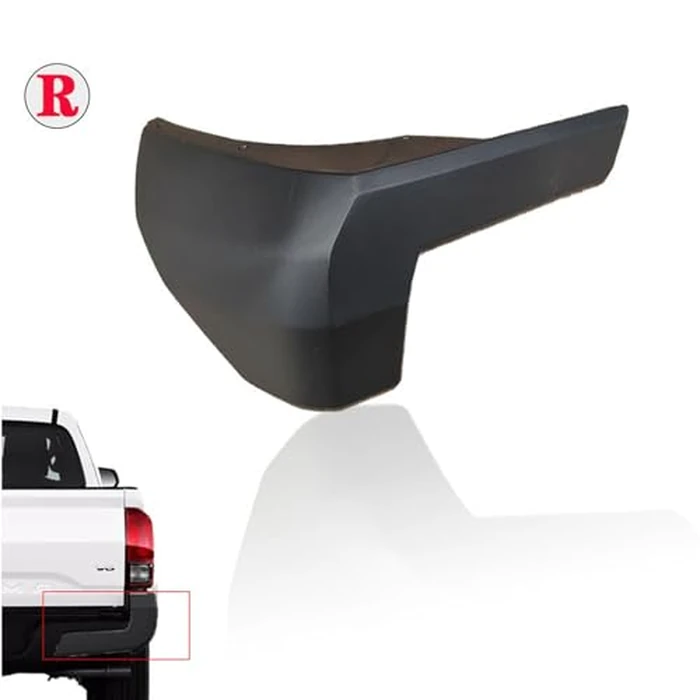 CZJF 52155AK010 Passenger Side Rear Bumper End Cap W/O Sensor Hole Replace for Tacoma 2024 2025 52155-AK010 1 PCS Rear Bumper Corner Cover Right by CZJF - Image 2