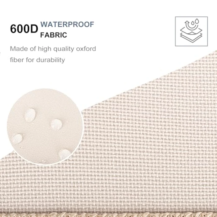 JiatuA Car Trunk Organizer, Car Organizers and Storage Collapsible Multi Compartment Container Box, Adjustable Car Accessories for SUV Sedan Truck, Standard Size, Beige by JiatuA - Image 6