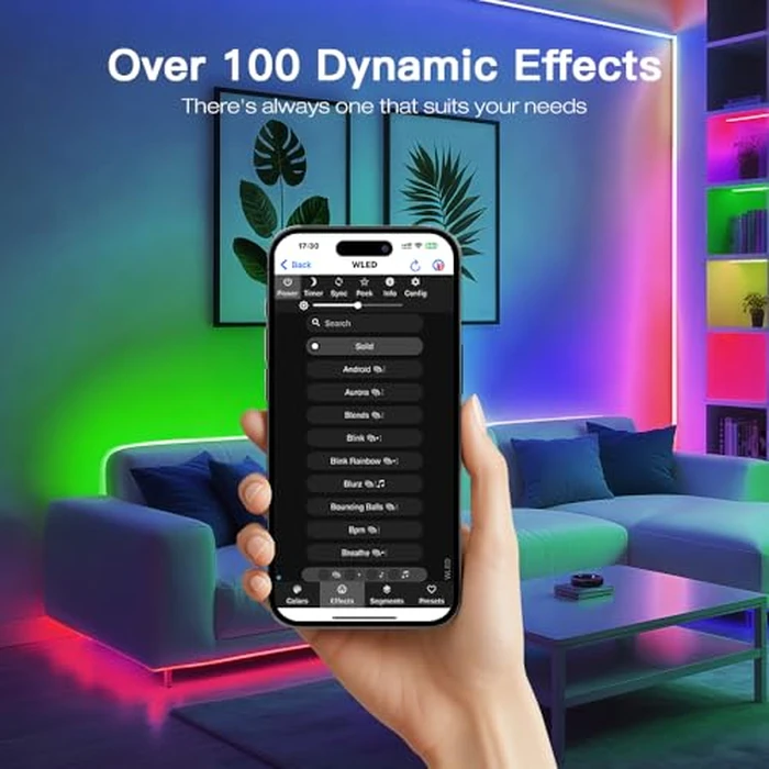 Elite ESP32 WLED LED Strip Controller with Ethernet Music Sound Reactive UART Energy Save Relay 20A Pluggable Fuse DIY Dynamic for WS2811 WS2812 SK6812 WS2815 Digital Addressable RGB IC Strip Light by Sogledwow - Image 3