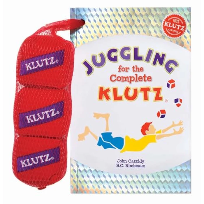Juggling for the Complete Klutz 5.5" Length x 2.5" Width x 8.5" Height, Red, White by Klutz - Used - Like New condition - US$13.84