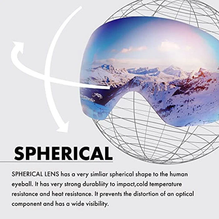 ZERO TECH BASE Compatible Replacement Lens for Smith I/O Snow Goggles Pink Mirror by ZERO TECH BASE - Image 6