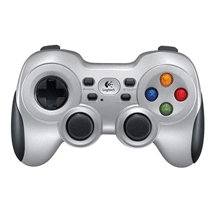 Logitech G F710 Wireless Gamepad, 2.4 GHz Wireless with USB Nano-Receiver, Controller Dual Vibration Feedback, 4 Switch D-Pad, PC - Grey/Black by Logitech G - Image 2