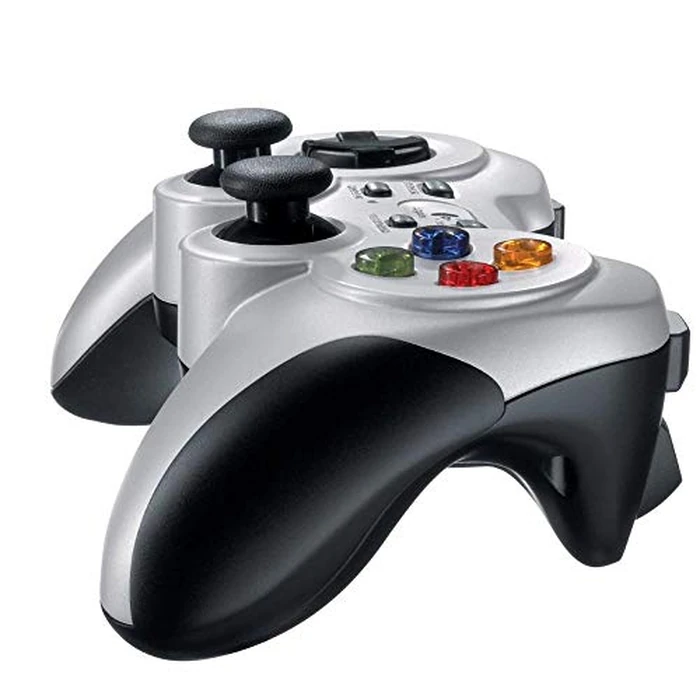 Logitech G F710 Wireless Gamepad, 2.4 GHz Wireless with USB Nano-Receiver, Controller Dual Vibration Feedback, 4 Switch D-Pad, PC - Grey/Black by Logitech G - Image 3