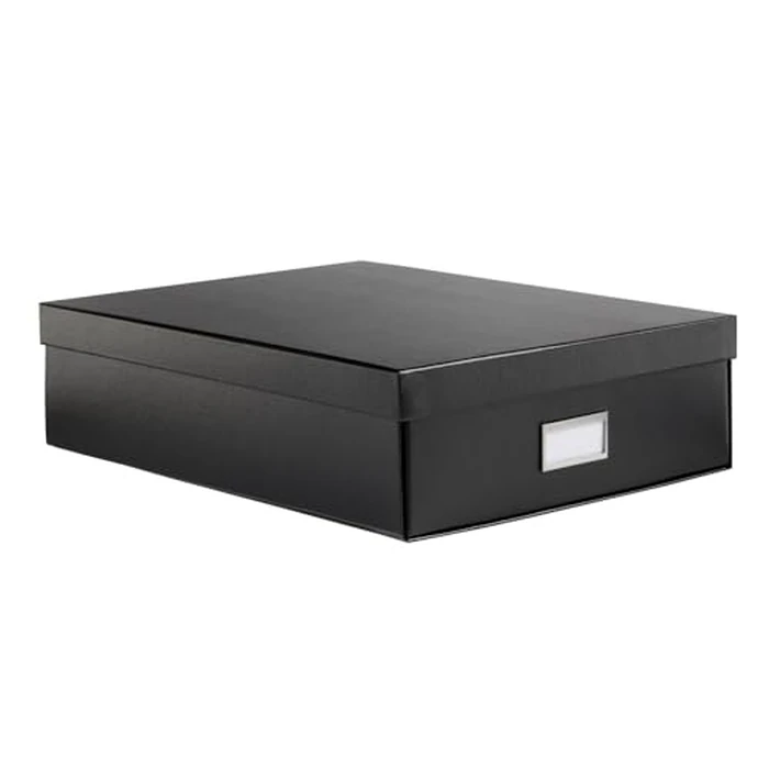 Oxford Keepsake Box, Protective Storage Box, Home and Office Organizer, Photo Storage Box, Souvenir Organizer, Large, 16" x 12" x 4 1/4" (41787) by Oxford - Used - Like New condition