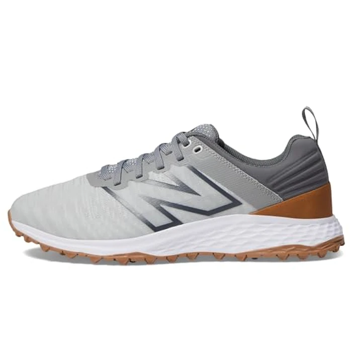 New Balance Men's Fresh Foam Contend v2 Golf Shoe, 9.5 D, Grey/Charcoal by New Balance - Image 4