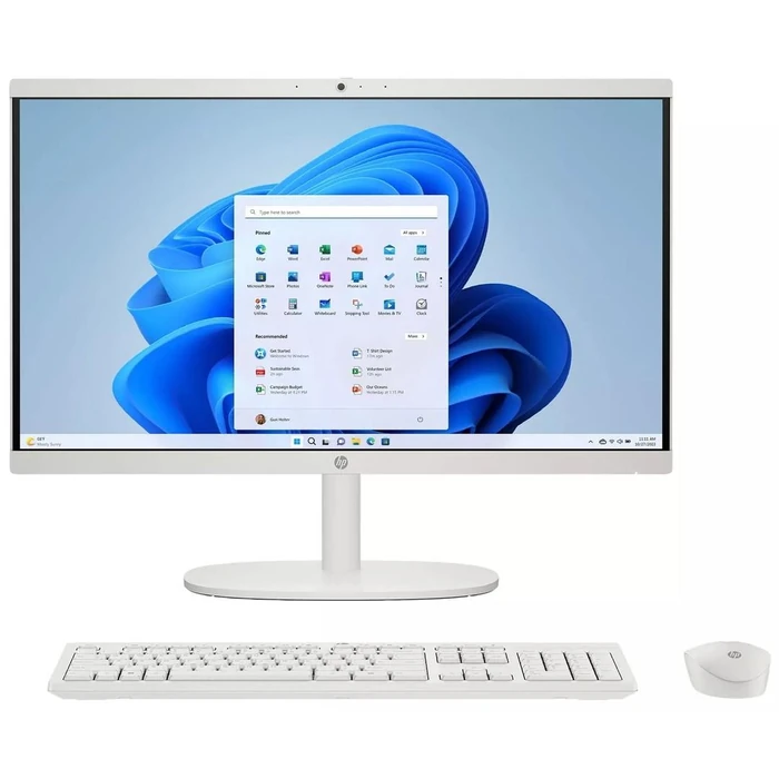 HP 22-dg0003w AIO 21.45" - Intel Pentium Silver J5040 2.0GHz - 128GB - Cashmere White - 8GB RAM - 21.5 Inch by HP - Refurbished - Excellent condition - US$268.98