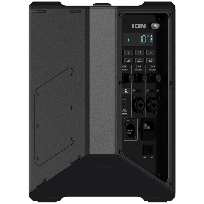 ION Audio Trouper 100 Portable Bluetooth Speaker with Multi-Channel Mixer and Microphone - Black by ION Audio - Image 3