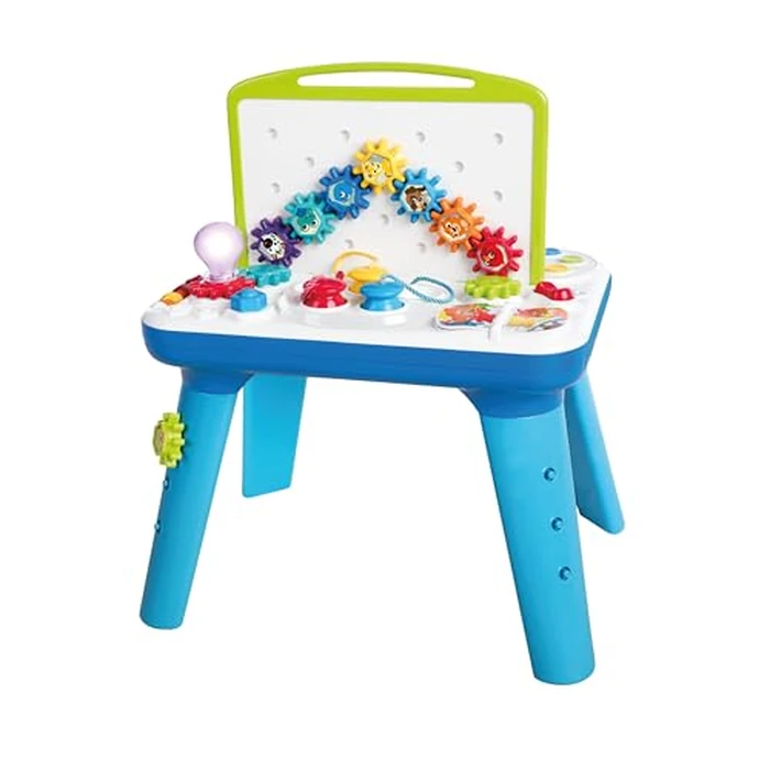 Baby Einstein Curiosity Table Activity Play Station, Montessori Floor Toy and Interactive Workbench, 12 Months and Up by Baby Einstein - Used - Very Good condition - US$56.19