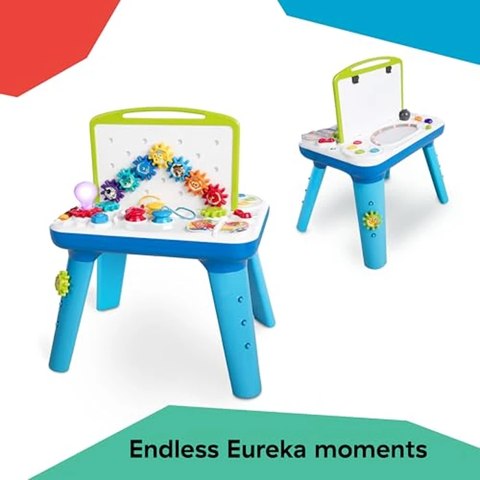 Baby Einstein Curiosity Table Activity Play Station, Montessori Floor Toy and Interactive Workbench, 12 Months and Up by Baby Einstein - Image 2