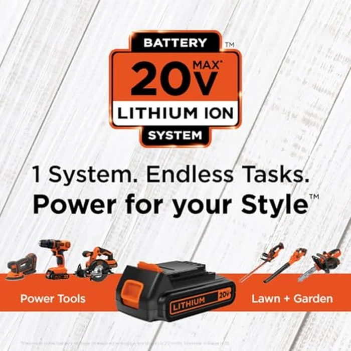 BLACK+DECKER 20V Max Drill & Home Tool Kit, 68 Piece (LDX120PK) by BLACK+DECKER - Image 9
