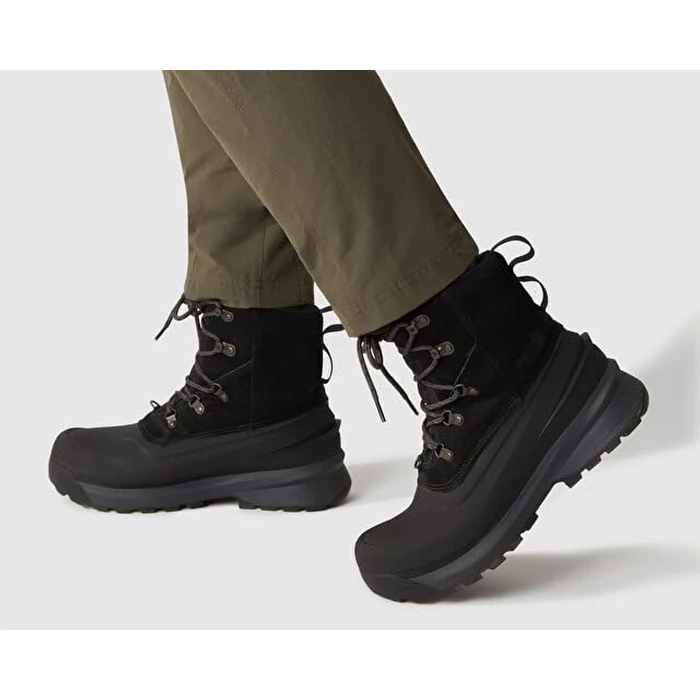 The North Face Men's Chilkat V Lace-Up Waterproof Snow Boot | 200g of Premium Insulation, TNF Black/Asphalt Grey, 9 by The North Face - Image 1