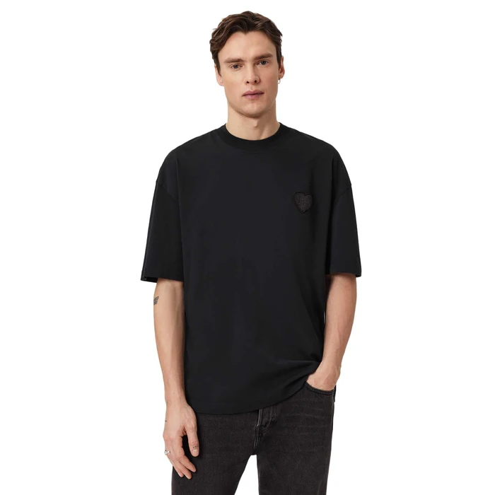 AllSaints Men's Lover Ss Crew Washed Black S by AllSaints - Used - Like New condition - US$74.49