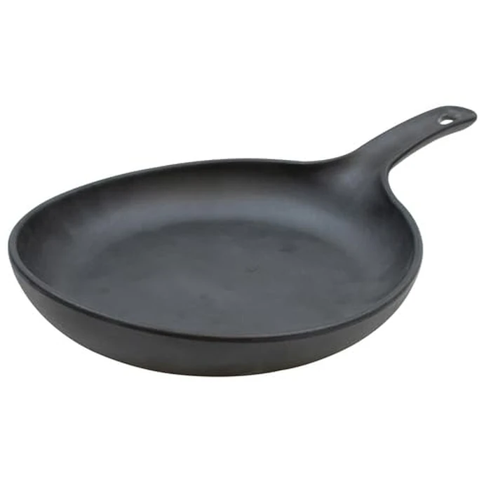 TableCraft MSKLT65 Skillet, 6-1/2" Dia. x 1-3/4" (9-1/2" O.A.L.), Round, with Handle, Temperature Safe up to 212 degreesF, Dishwasher Safe, Melamine, 6 Each per case by Tablecraft - Used - Very Good condition