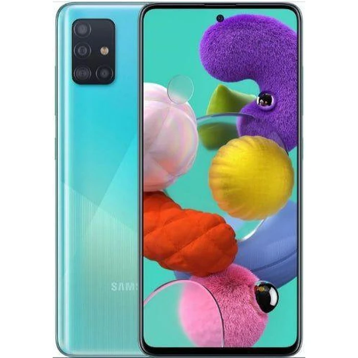 Galaxy A71 - 128GB - 6GB RAM - 1 Physical SIM - Prism Cube Blue by Samsung - Refurbished - Excellent condition - CA$202.44