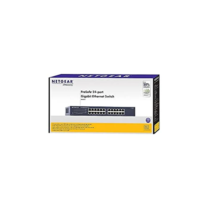 NETGEAR 24-Port Gigabit Ethernet Unmanaged Switch (JGS524) - Desktop/Rackmount, and ProSAFE Lifetime Protection by NETGEAR - Image 5