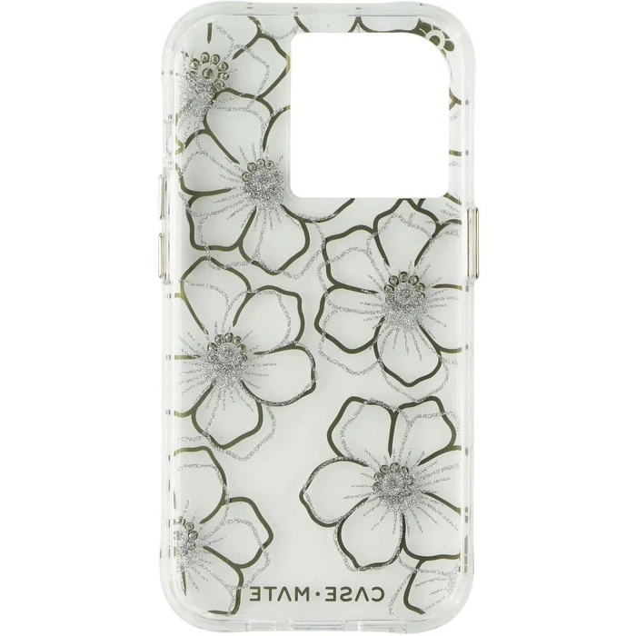 Case-Mate Hardshell Series Case for Apple iPhone 14 Pro - Floral Gems by Case-Mate - Image 2