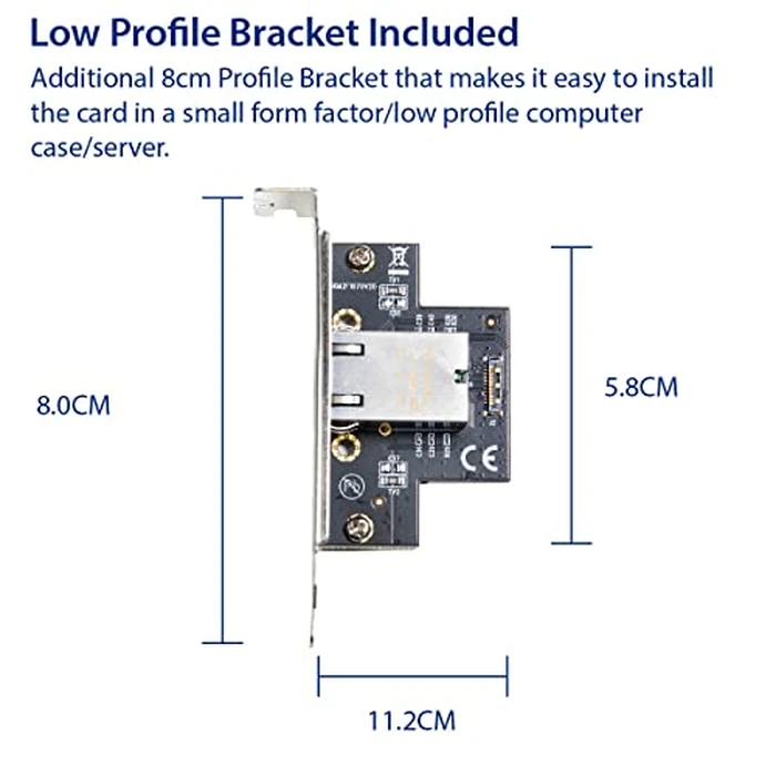 IO Crest 10 Gigabit M.2 M Key Ethernet Network Expansion Card by IO CREST - Image 5