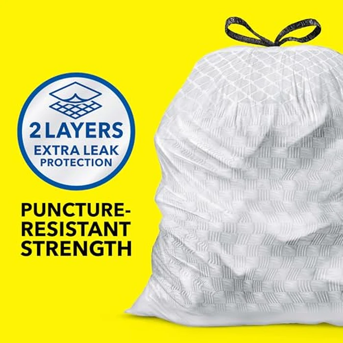 Glad ForceFlex Tall Kitchen Trash Bags, 13 Gallon, Gain Original, 140 Count (Package May Vary) by Glad - Image 3