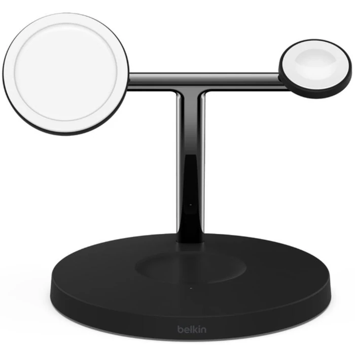 Belkin BoostCharge 3-in-1 Wireless Charger with MagSafe 15W - Black by Belkin - Image 5