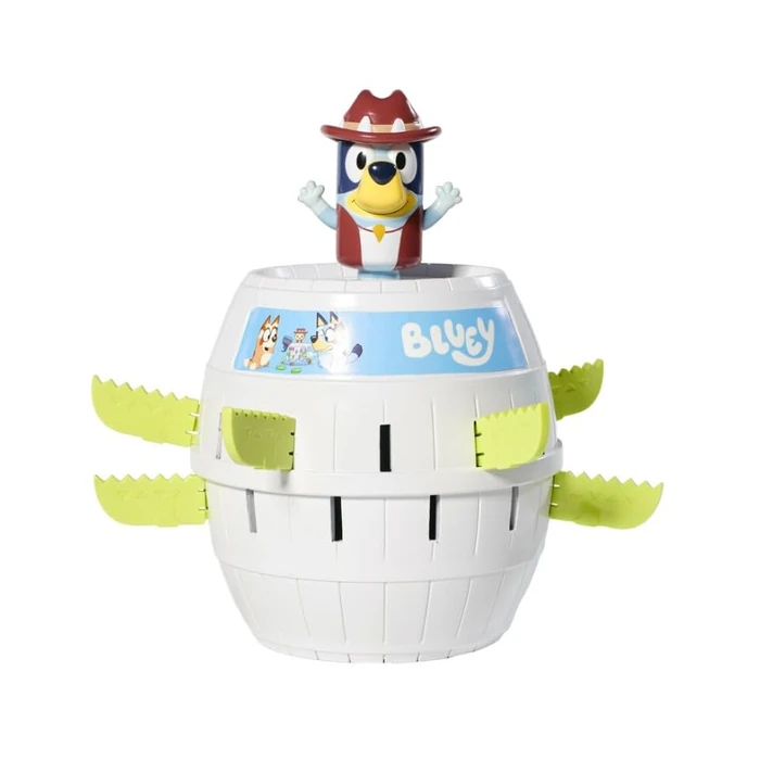 TOMY Pop Up Bluey Kids Game - Family and Preschool Games for Family Game Night - Officially Licensed Bluey Toys - 2-4 Players - Ages 4 Years and Up by TOMY - Image 4