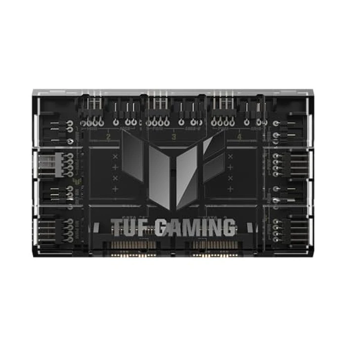 ASUS TUF Gaming ARGB PWM Fan Hub (Connects six case Fans, PWM Fan and RGB Controller, Clear Power and Operation Indicators, Stable Dual SATA Power Support) by Asus - Image 9