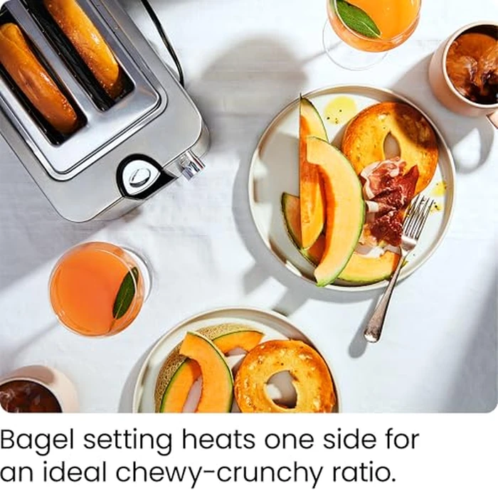 Chefman 2-Slice Pop-Up Stainless Steel Toaster w/ 7 Shade Settings, Extra Wide Slots for Toasting Bagels, Defrost/Reheat/Cancel Functions, Removable Crumb Tray, 850W, 120V, Silver by Chefman - Image 7