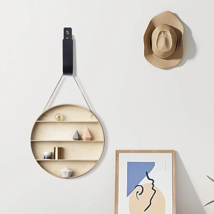 OCIOLI 2 Pack Curtain Tiebacks Wood Curtain Holdbacks U Shaped Curtain Hooks Curtain Tie Backs Wall Mount Curtain Holder Curtain Pull Backs Tie Backs for Curtains (Black, 2) by OCIOLI - Image 8