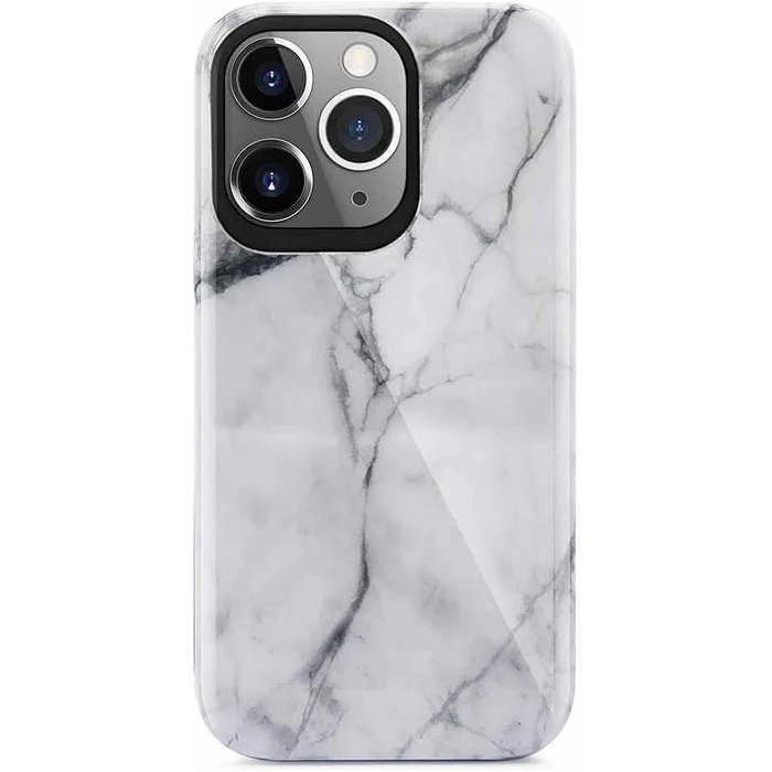 Blu Element Mist 2X Fashion Phone Case for iPhone 13 Pro Max - White Marble by Blu Element - Image 1