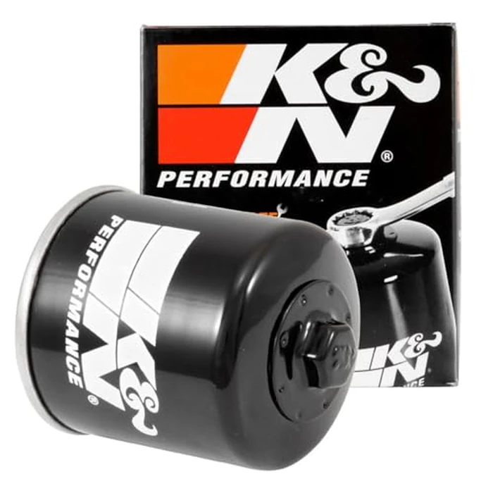 K&N Motorcycle Oil Filter: High Performance, Premium, Designed to be used with Synthetic or Conventional Oils, Wrench Off Nut: Fits Select Ducati Motorcycles, KN-153 by K&N - Used - Very Good condition - US$9.32