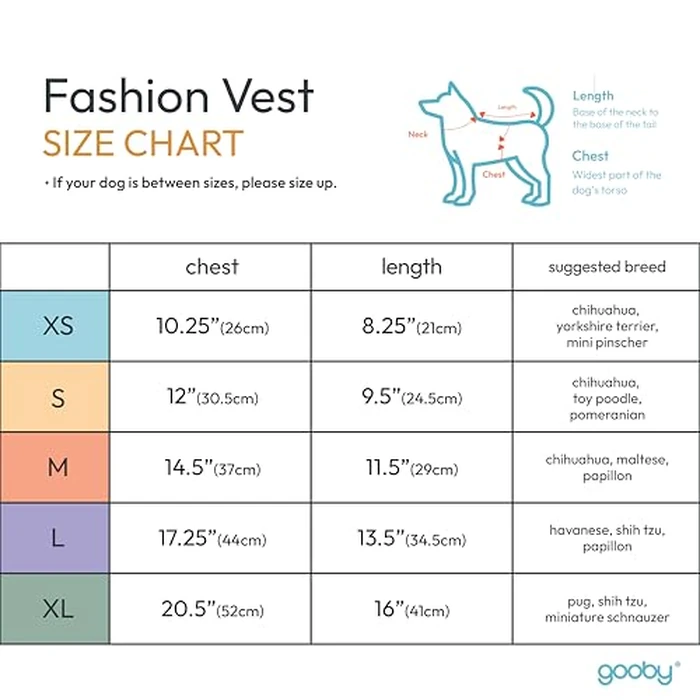 Gooby Fashion Vest Check, White, X-Small by GOOBY - Image 4
