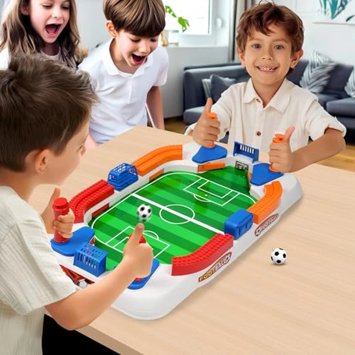 Mini Foosball Table Game for Kids Soccer Game Set Gifts Boys Toy Football Games Board for Indoor Sports Game Room Pinball Interactive Birthday Gift Toys for 3 4 5 6 7 8-12 Year Old Family Gatherings by choopheme - Image 5
