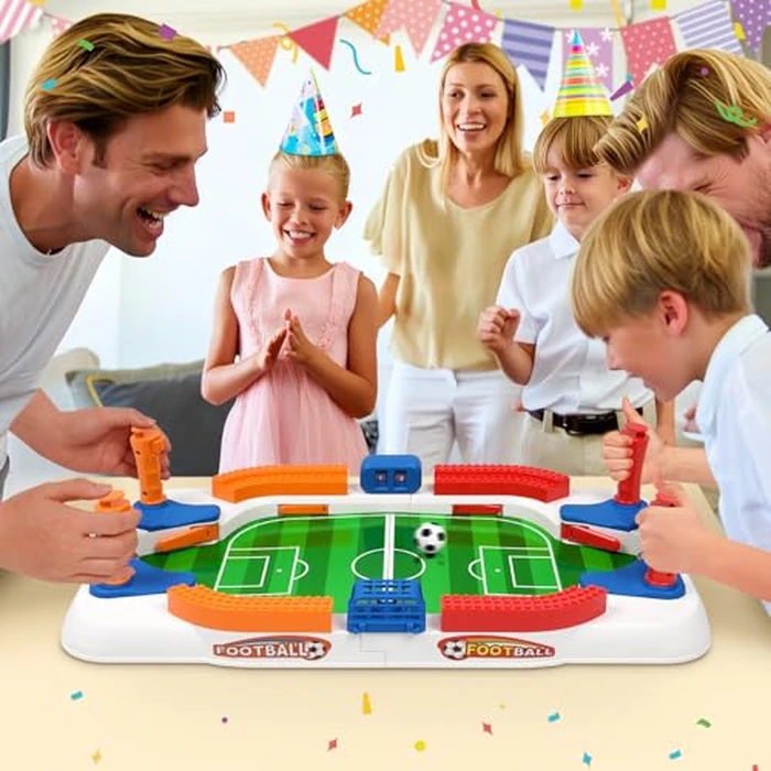 Mini Foosball Table Game for Kids Soccer Game Set Gifts Boys Toy Football Games Board for Indoor Sports Game Room Pinball Interactive Birthday Gift Toys for 3 4 5 6 7 8-12 Year Old Family Gatherings by choopheme - Image 6