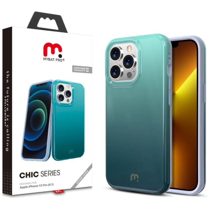 MyBat Pro Chic Series Phone Case for iPhone 13 Pro - Surf by MyBat Pro - Refurbished - Good condition - US$8.78