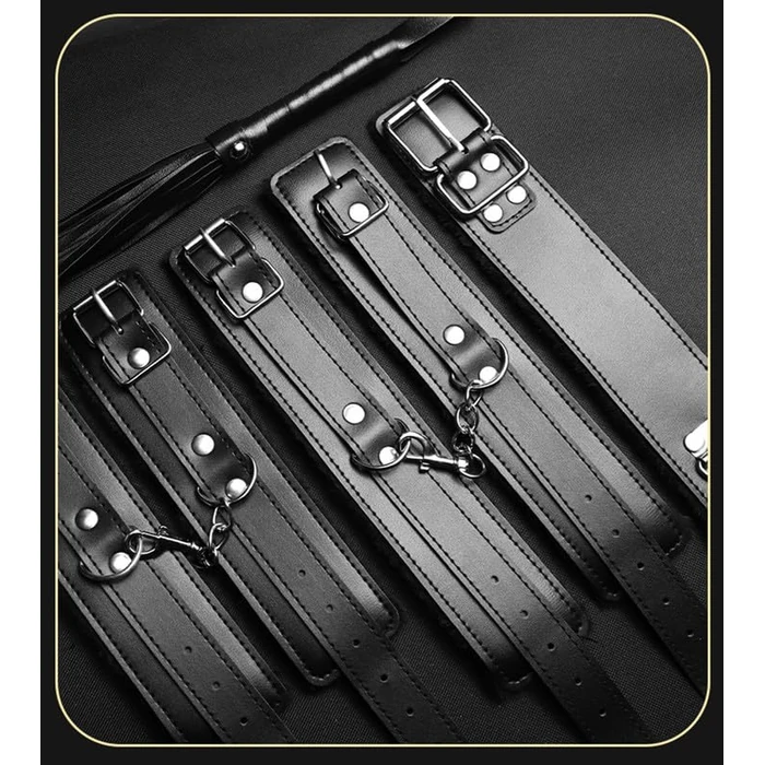 11-Piece Multi-Functional Resistance Band Set, Suitable for Bedroom Fitness, Yoga Exercise Equipment, Couple's Gift - Q by Generic - Image 5