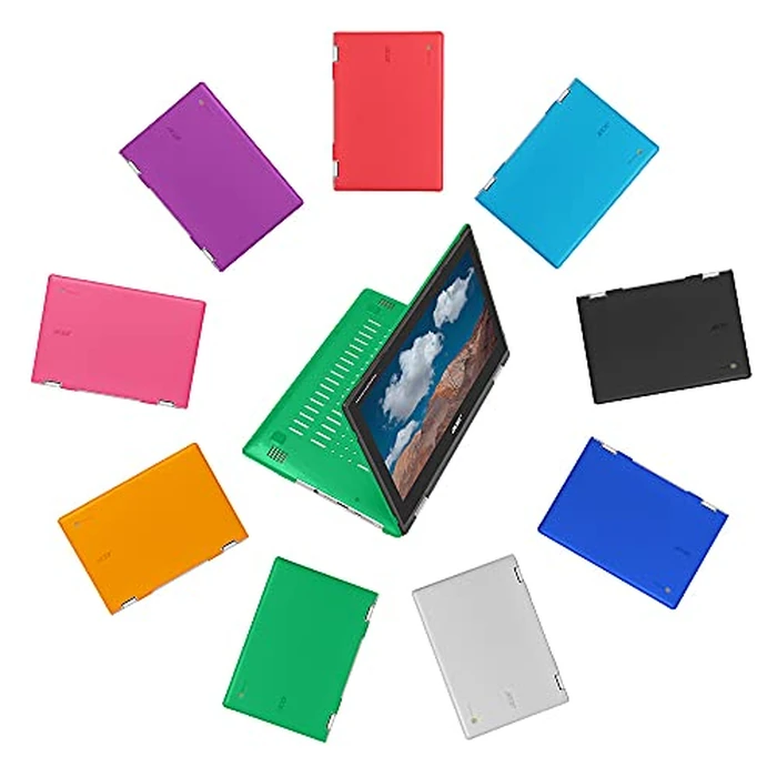 mCover Hard Case (Size:18.8 x 206 x 290 mm) Compatible Only with (11.6" Acer Chromebook CP311-3H Series, Blue) by mCover - Image 5